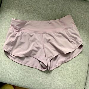 Lululemon speed up LR 2.5 inches size 4